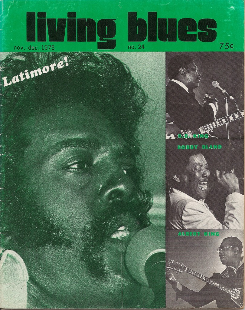 Living Blues 24, November/December 1975 Living Blues Magazine
